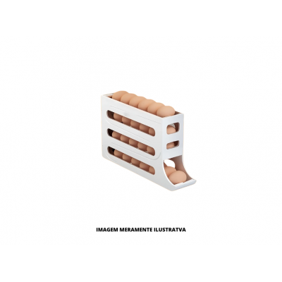PORTA OVO - KG SHOP - PLASTICO CORES